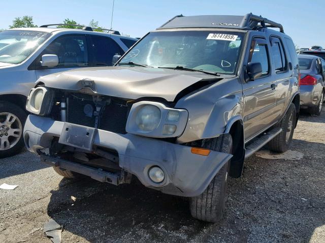 5N1ED28YX3C695764 - 2003 NISSAN XTERRA XE GOLD photo 2