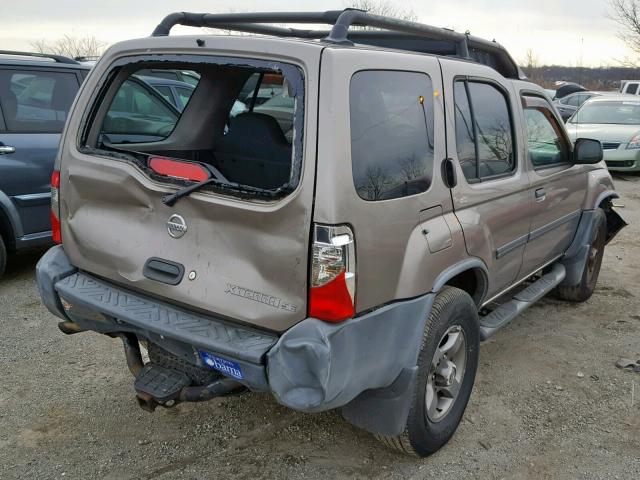 5N1ED28YX3C695764 - 2003 NISSAN XTERRA XE GOLD photo 4