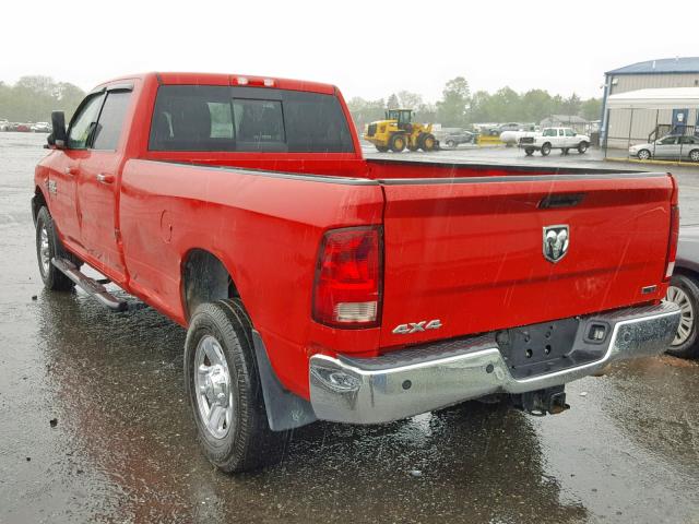 3C6UR5JL9EG160322 - 2014 RAM 2500 SLT RED photo 3