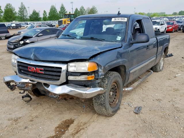 1GTEK19B86Z206696 - 2006 GMC NEW SIERRA GREEN photo 2