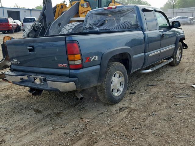 1GTEK19B86Z206696 - 2006 GMC NEW SIERRA GREEN photo 4