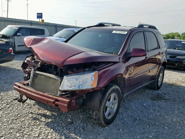 2CKDL43F186348899 - 2008 PONTIAC TORRENT RED photo 2