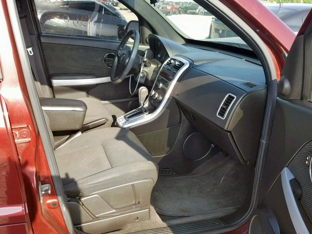 2CKDL43F186348899 - 2008 PONTIAC TORRENT RED photo 5