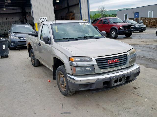 1GTCS148568180891 - 2006 GMC CANYON TAN photo 1