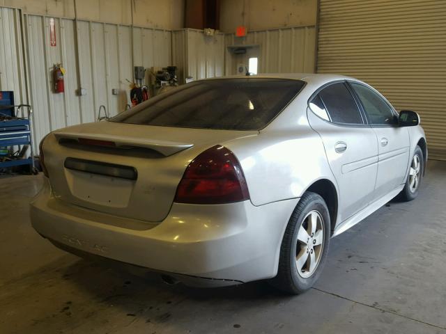 2G2WP552X71216406 - 2007 PONTIAC GRAND PRIX SILVER photo 4