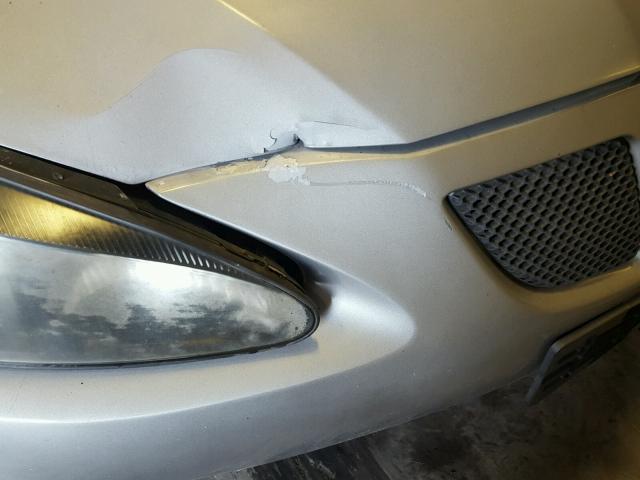 2G2WP552X71216406 - 2007 PONTIAC GRAND PRIX SILVER photo 9