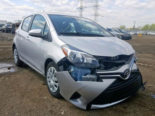 VNKKTUD33HA081648 - 2017 TOYOTA YARIS L SILVER photo 1