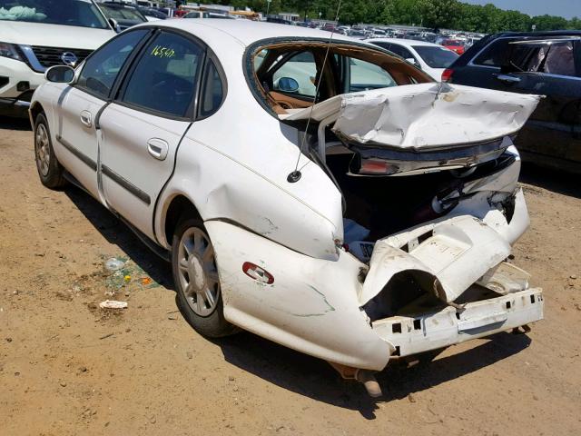 1FALP52U6TG289571 - 1996 FORD TAURUS GL WHITE photo 3