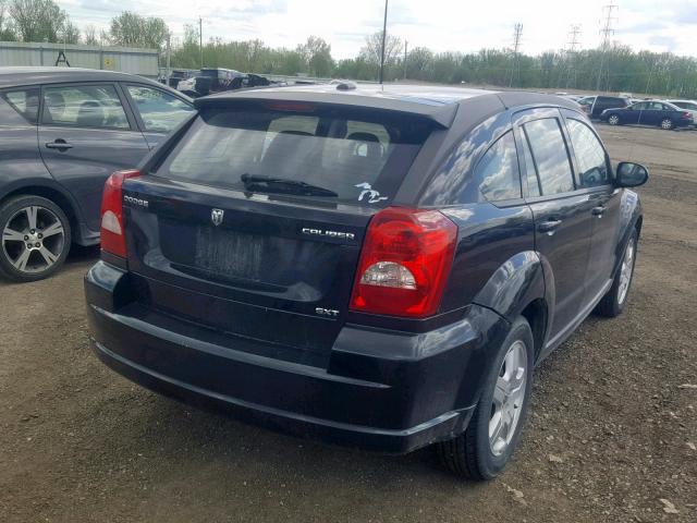 1B3HB48A89D149782 - 2009 DODGE CALIBER SX BLACK photo 4