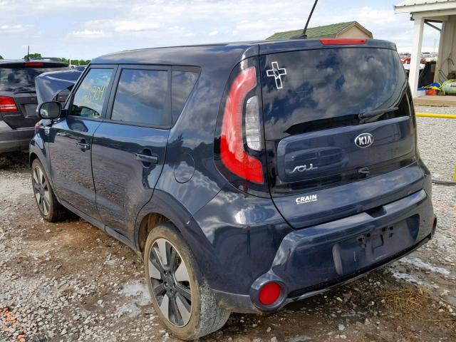 KNDJX3A55E7016155 - 2014 KIA SOUL ! Mavi foto 3