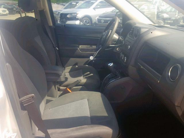 1C4NJDBB6DD192421 - 2013 JEEP COMPASS SP ვერცხლისფერი ფოტო 5