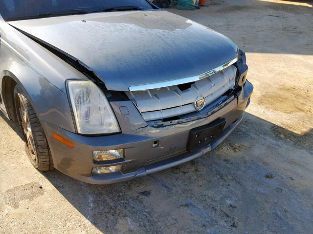 1G6DC67A550172366 - 2005 CADILLAC STS GRAY photo 9