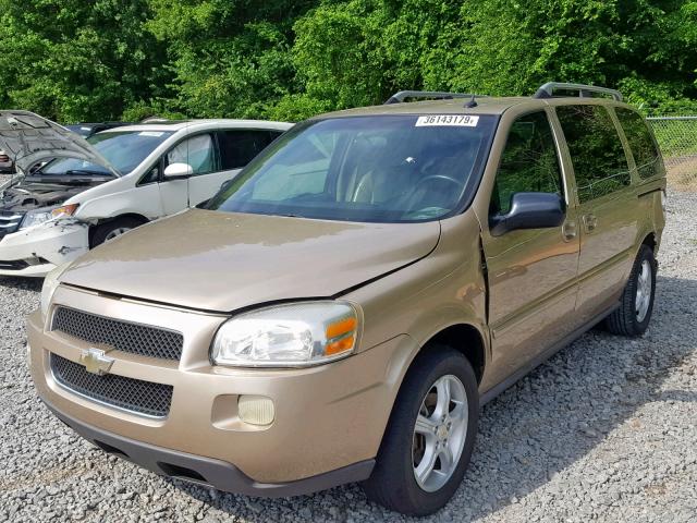 1GNDV33L75D234041 - 2005 CHEVROLET UPLANDER L 棕色 照片 2