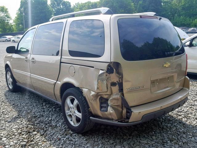 1GNDV33L75D234041 - 2005 CHEVROLET UPLANDER L 棕色 照片 3