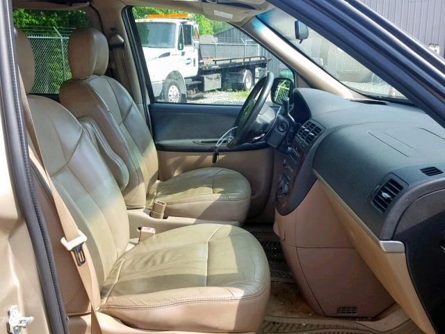 1GNDV33L75D234041 - 2005 CHEVROLET UPLANDER L 棕色 照片 5
