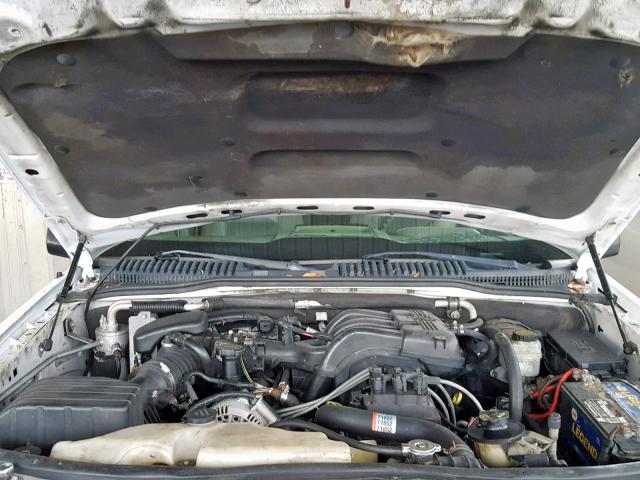 1FMEU63E36ZA23745 - 2006 FORD EXPLORER X WHITE photo 7