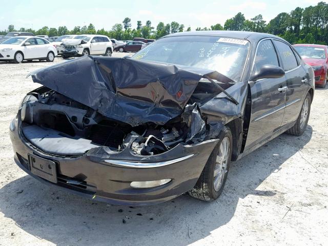 2G4WD582X81163168 - 2008 BUICK LACROSSE C BLACK photo 2