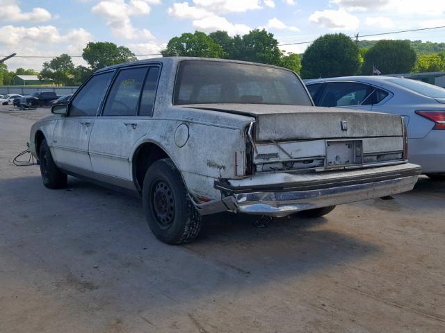 1G3CX54C6K4306836 - 1989 OLDSMOBILE 98 REGENCY WHITE photo 3