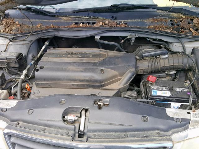 5FNRL187X3B158986 - 2003 HONDA ODYSSEY EX SILVER photo 7