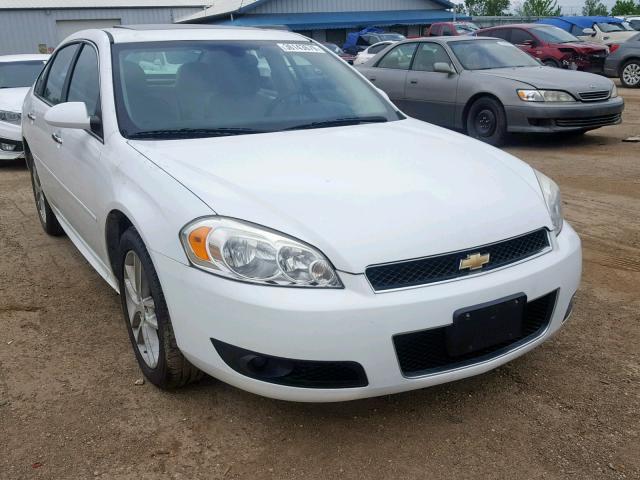 2G1WC5E36D1181447 - 2013 CHEVROLET IMPALA LTZ WHITE photo 1