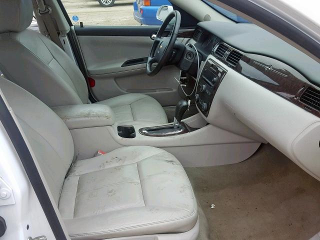 2G1WC5E36D1181447 - 2013 CHEVROLET IMPALA LTZ WHITE photo 5