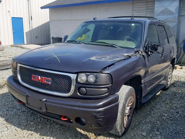 1GKEK63U74J278237 - 2004 GMC YUKON DENA BLACK photo 2