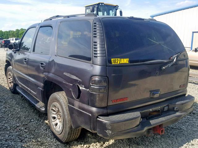 1GKEK63U74J278237 - 2004 GMC YUKON DENA BLACK photo 3