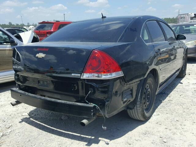 2G1WA5E32E1176298 - 2014 CHEVROLET IMPALA LIM BLACK photo 4