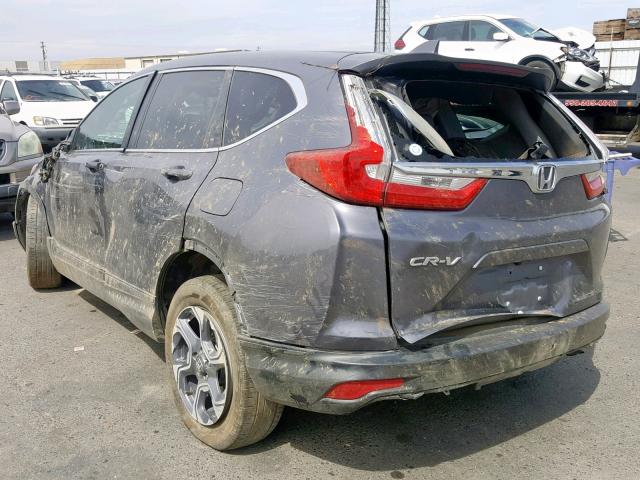 5J6RW1H85HL009917 - 2017 HONDA CR-V EXL CHARCOAL photo 3