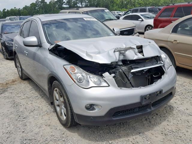 JNKAJ09E48M303057 - 2008 INFINITI EX35 BASE SILVER photo 1