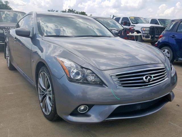 JN1CV6EK3FM871362 - 2015 INFINITI Q60 JOURNE GRAY photo 1