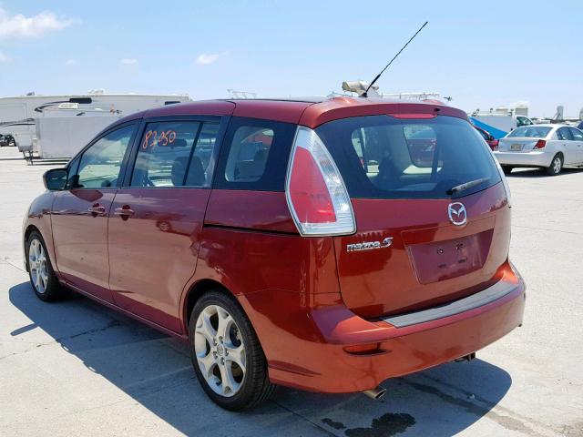 JM1CR2W3XA0385617 - 2010 MAZDA 5 RED photo 3