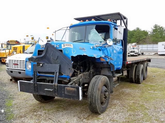 1M2B221C0MM009038 - 1991 MACK 600 DM600 BLUE photo 2