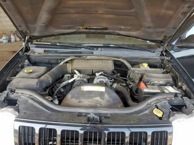 1J8GR48K07C637666 - 2007 JEEP GRAND CHER BLACK photo 7