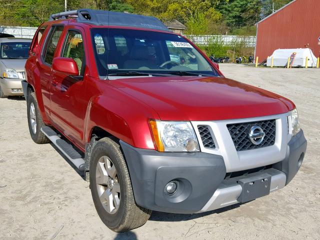 5N1AN08U69C511507 - 2009 NISSAN XTERRA X RED photo 1