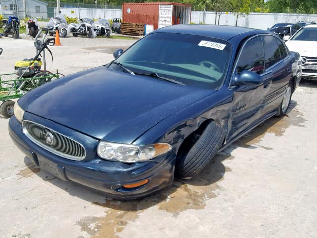 1G4HP54KXY4247999 - 2000 BUICK LESABRE CU GREEN photo 2