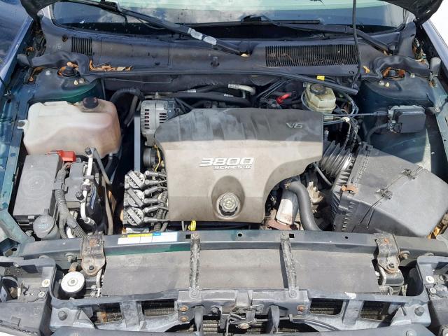 1G4HP54KXY4247999 - 2000 BUICK LESABRE CU GREEN photo 7