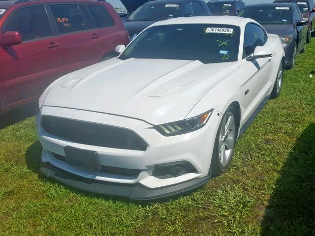 1FA6P8CF9G5322711 - 2016 FORD MUSTANG GT WHITE photo 2