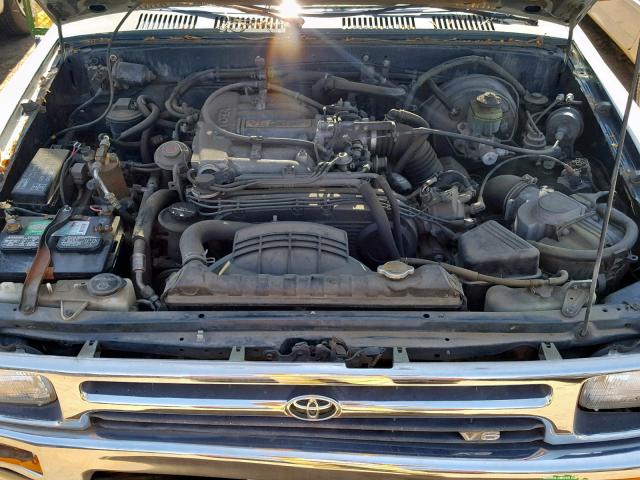 JT4VN93D5N5032222 - 1992 TOYOTA PICKUP 1/2 GREEN photo 7