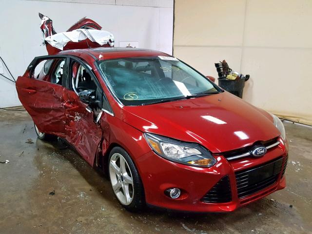 1FADP3N24DL167318 - 2013 FORD FOCUS TITA MAROON photo 1