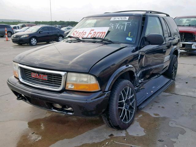 1GKDT13W4Y2160899 - 2000 GMC JIMMY / EN BLACK photo 2