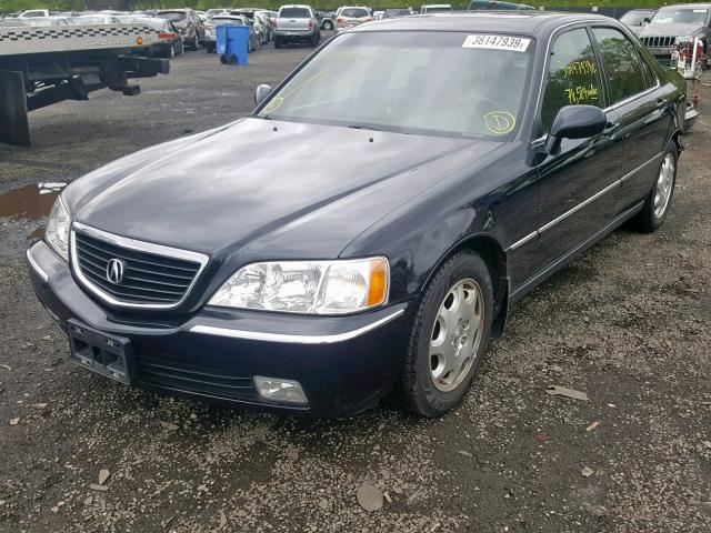 JH4KA9658XC001708 - 1999 ACURA 3.5RL BLACK photo 2