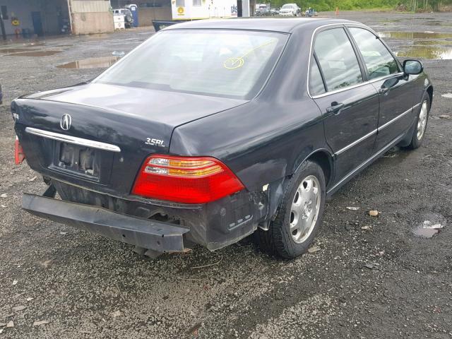 JH4KA9658XC001708 - 1999 ACURA 3.5RL BLACK photo 4