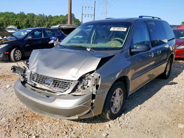 2FMZA52234BA97226 - 2004 FORD FREESTAR S BEIGE photo 2