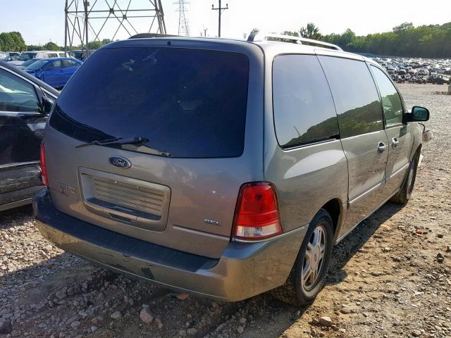 2FMZA52234BA97226 - 2004 FORD FREESTAR S BEIGE photo 4