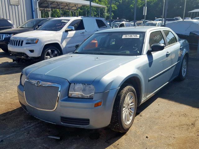 2C3KA43D39H507497 - 2009 CHRYSLER 300 LX BLUE photo 2