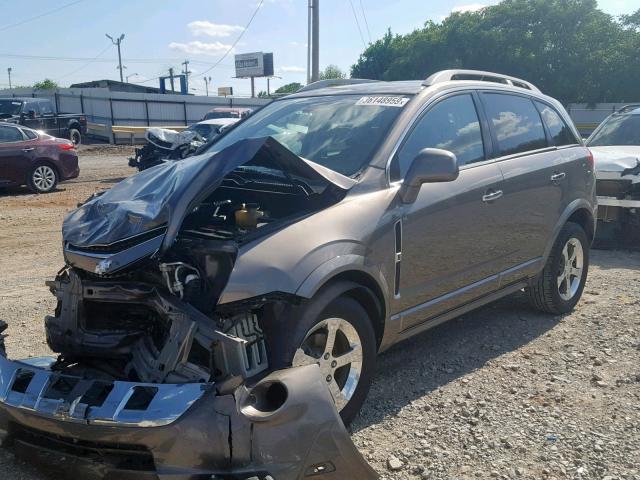 3GNFL4E57CS631832 - 2012 CHEVROLET CAPTIVA SP GRAY photo 2