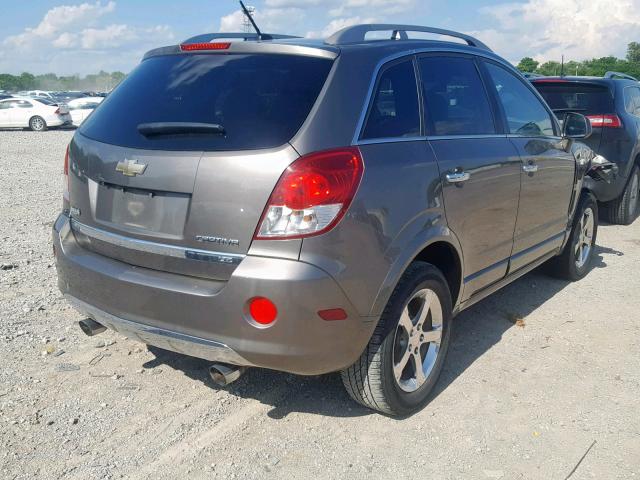 3GNFL4E57CS631832 - 2012 CHEVROLET CAPTIVA SP GRAY photo 4