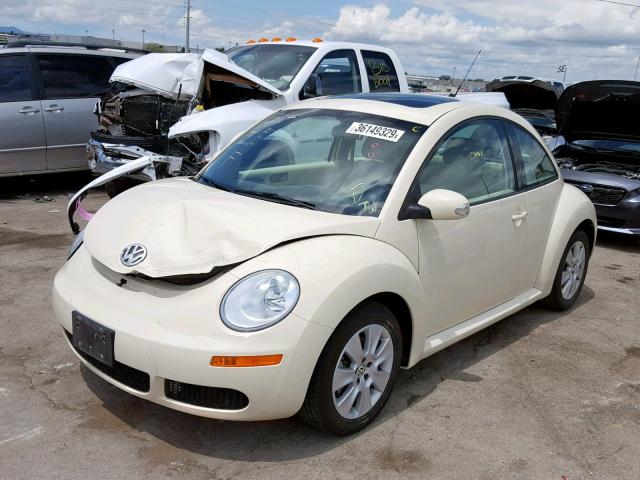 3VWRW31C29M517078 - 2009 VOLKSWAGEN NEW BEETLE Krem foto 2