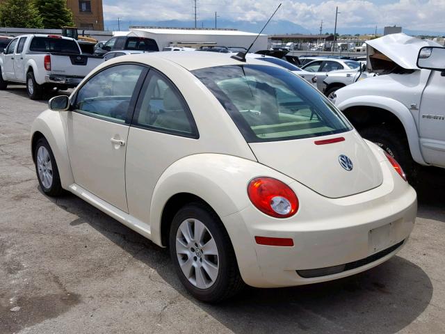 3VWRW31C29M517078 - 2009 VOLKSWAGEN NEW BEETLE Krem foto 3